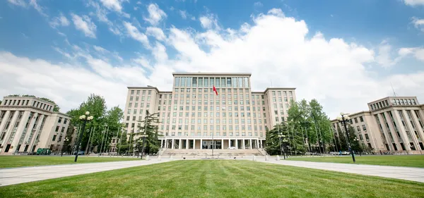 高校校园建筑示意图