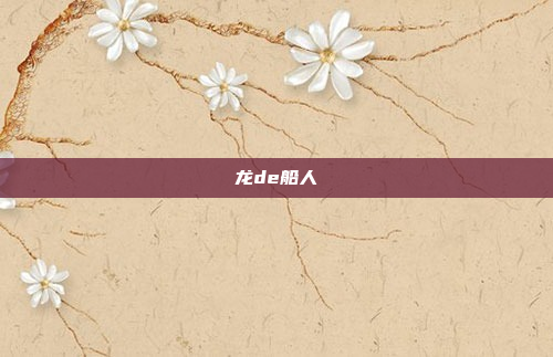 龙de船人