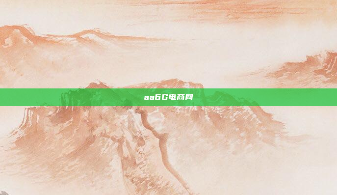 aa6G电商网