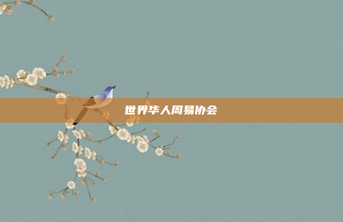 世界华人周易协会