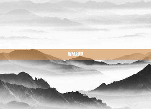 粉丝邦