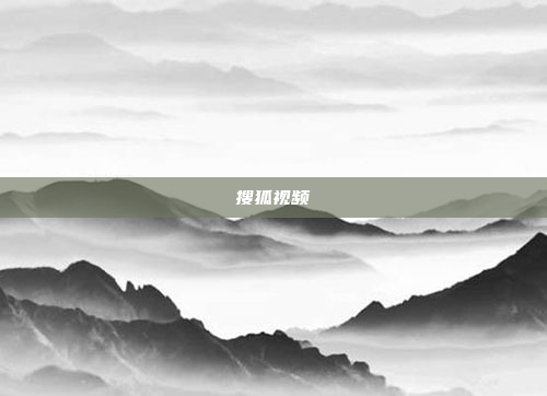 搜狐视频