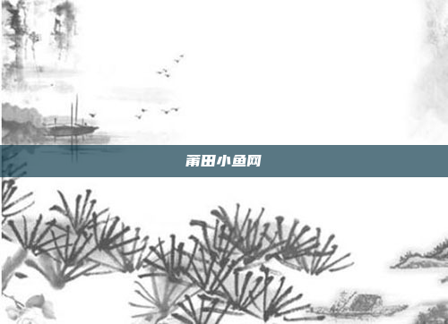 莆田小鱼网