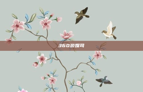 360游娱司