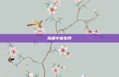 应届毕业生网