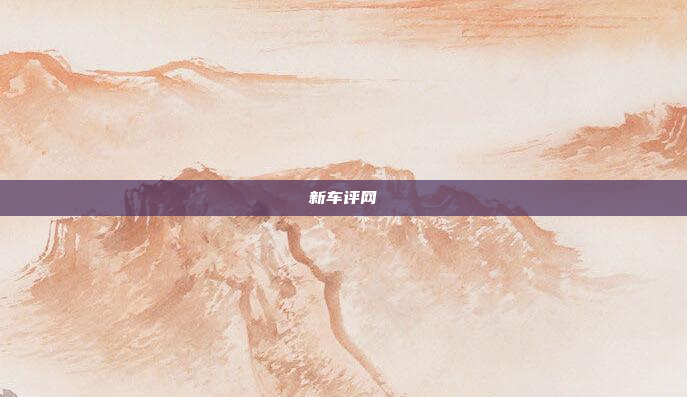 新车评网