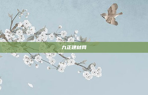 九正建材网