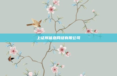 上证所信息网络有限公司