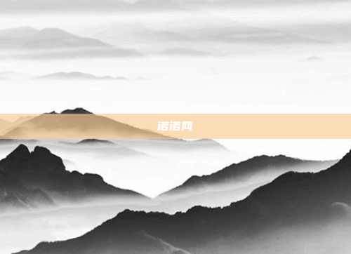 诺诺网
