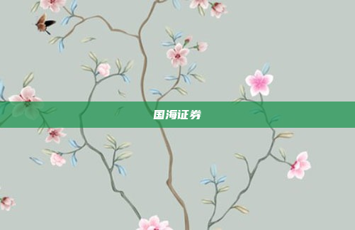 国海证券