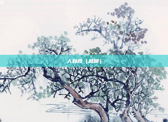 人和网（和聊）