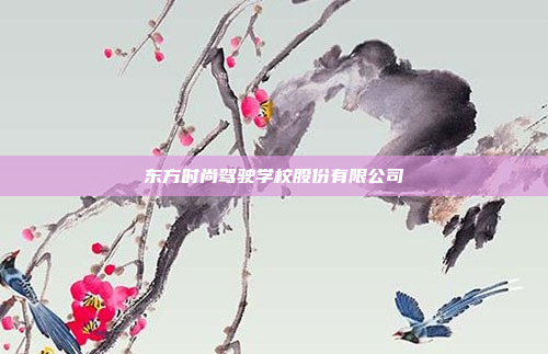 东方时尚驾驶学校股份有限公司