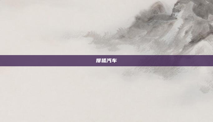 搜狐汽车