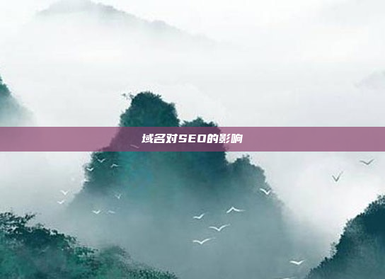 域名对SEO的影响