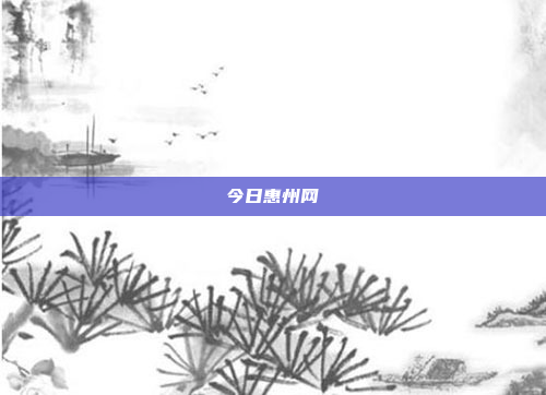 今日惠州网