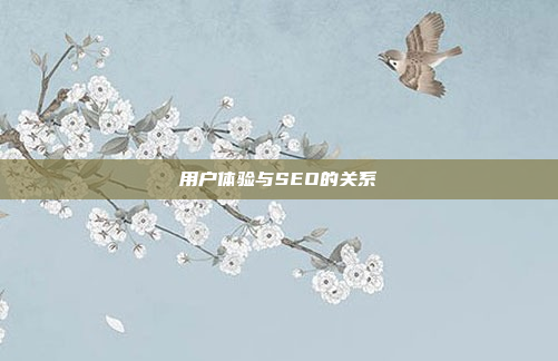 用户体验与SEO的关系