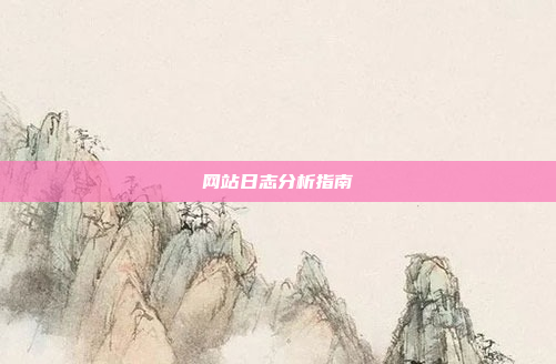 网站日志分析指南
