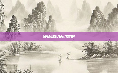 外链建设成功案例
