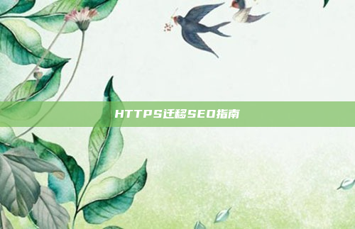 HTTPS迁移SEO指南