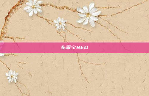 车置宝SEO