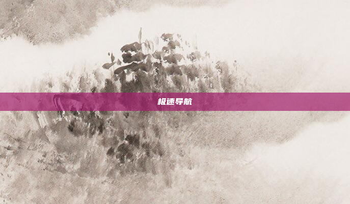 极速导航