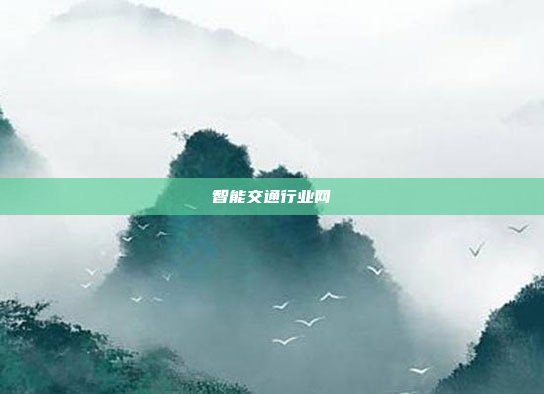 智能交通行业网