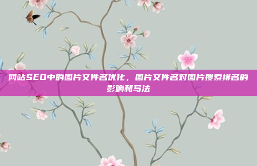 网站SEO中的图片文件名优化,图片文件名对图片搜索排名的影响和写法