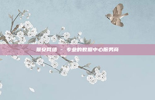 景安网络 - 专业的数据中心服务商
