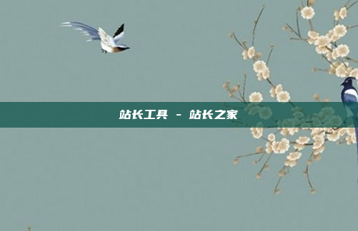 站长工具 - 站长之家