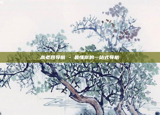 高老四导航 - 最懂你的一站式导航