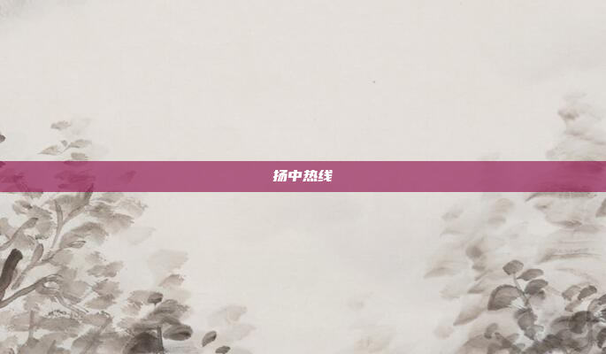 扬中热线