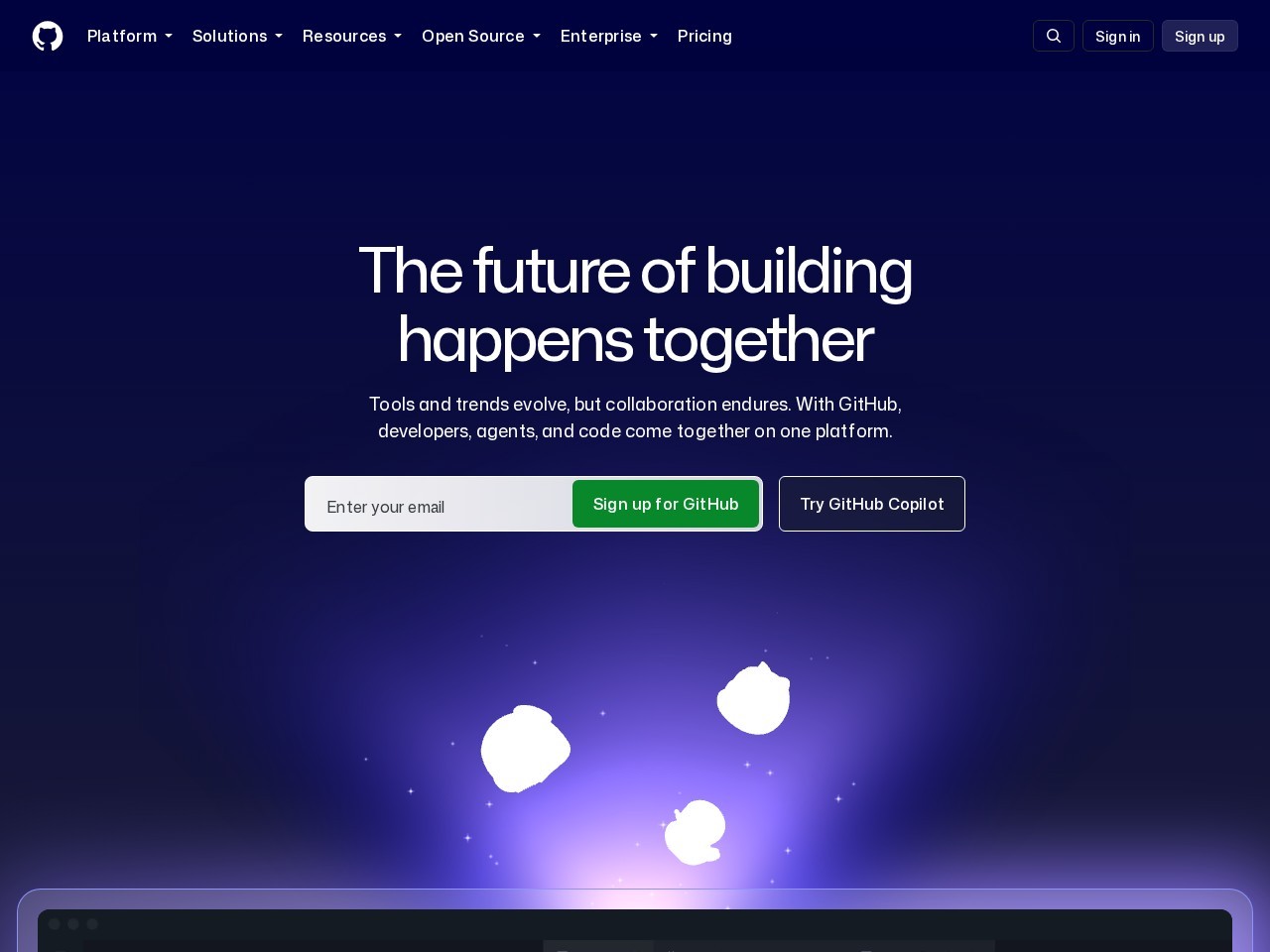 GitHub · Change is constant. GitHub keeps you ahead. · GitHub - Join the world\'s most widely adopted, AI-powered developer platform whe