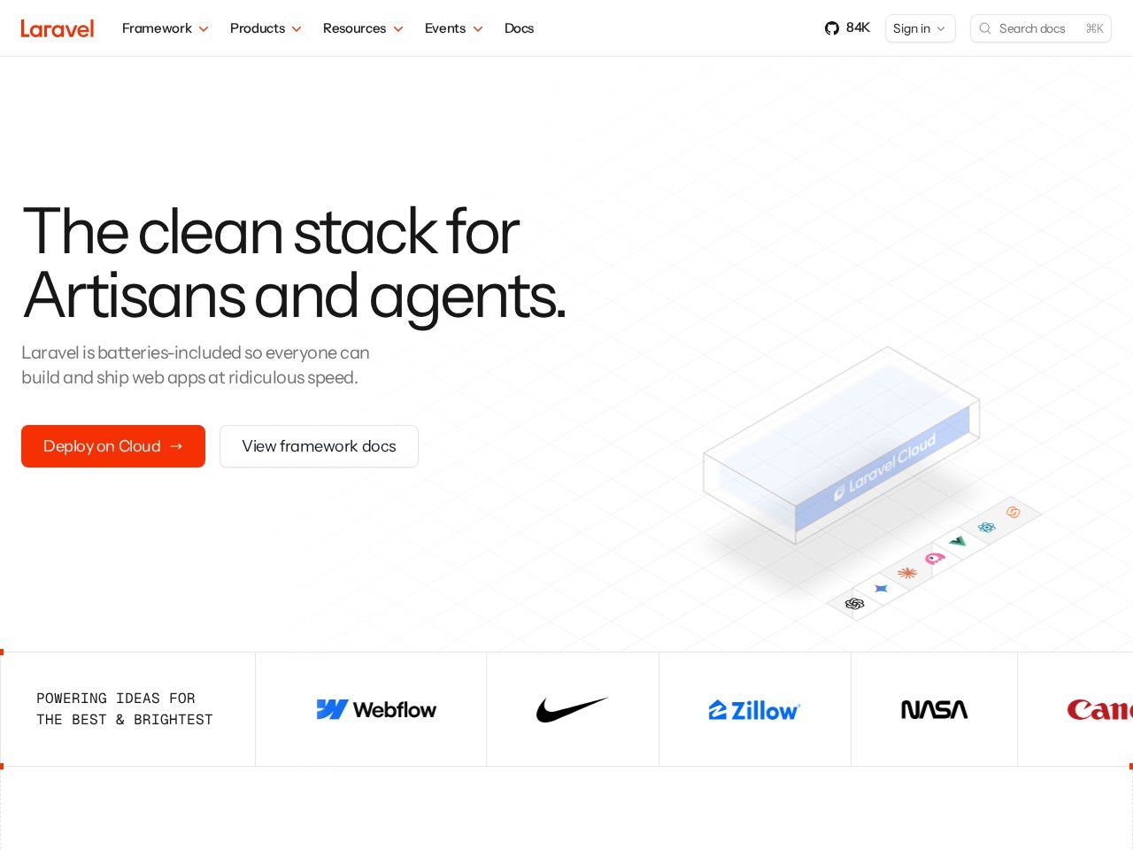 Laravel - The clean stack for Artisans and agents