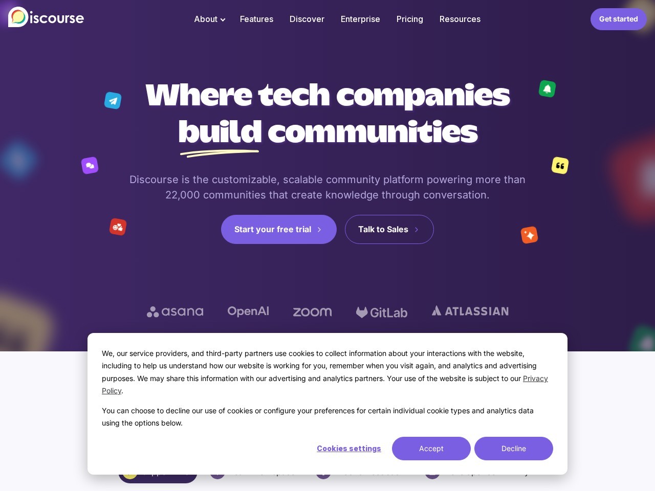 Discourse - Where Tech Companies Build Communities