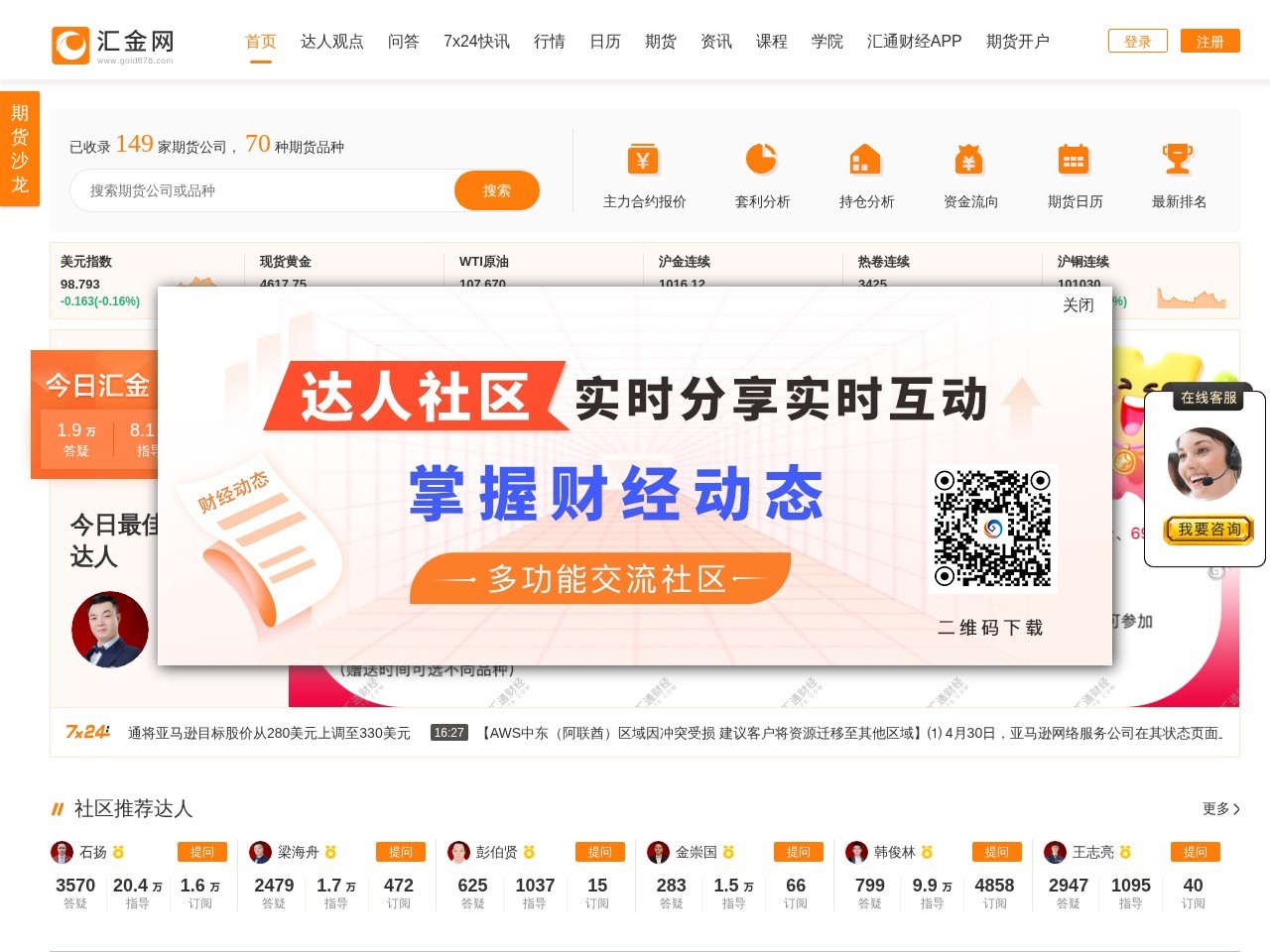 汇金网